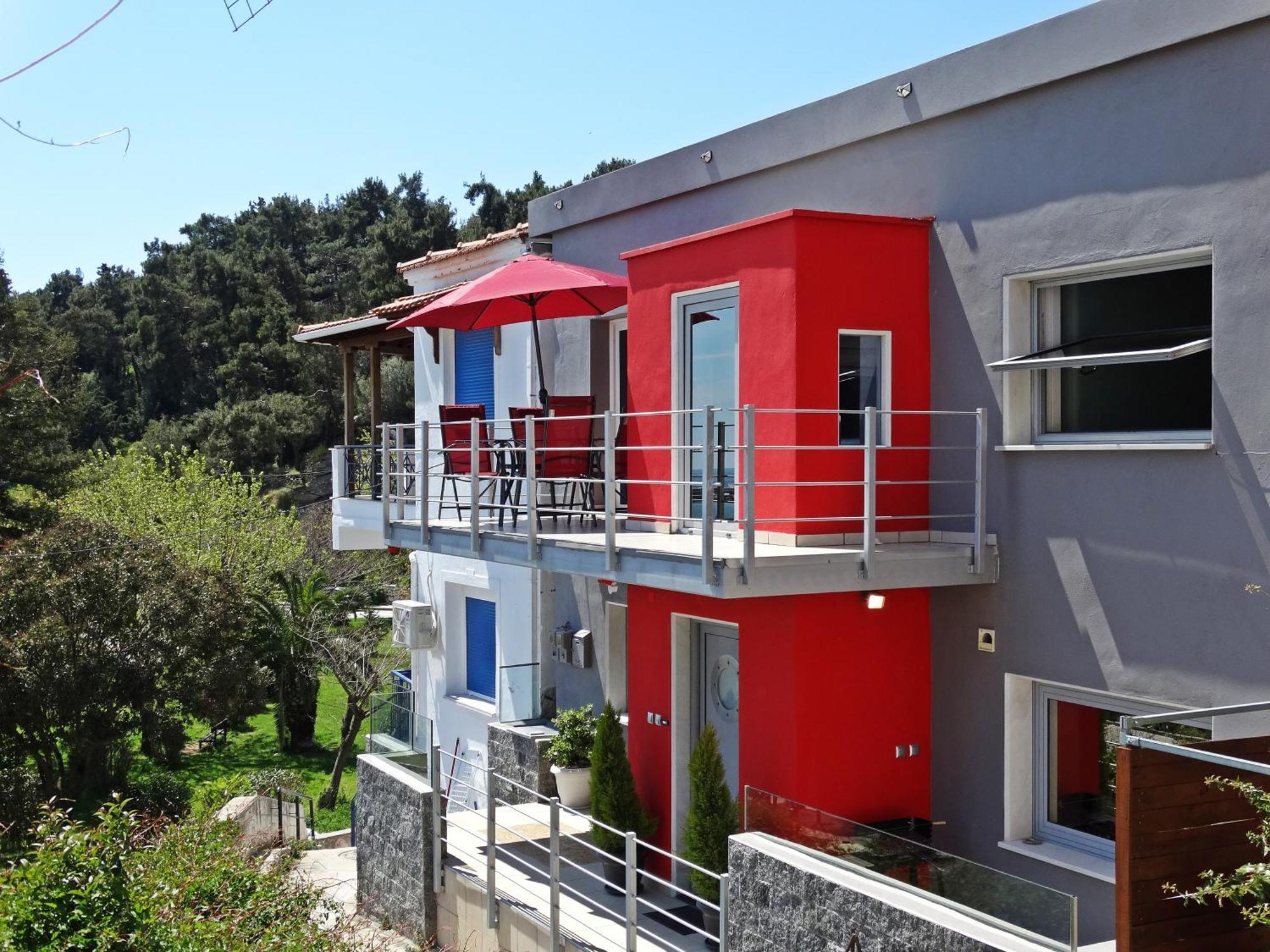 Villa Casa Del Mare Kavala Esterno foto